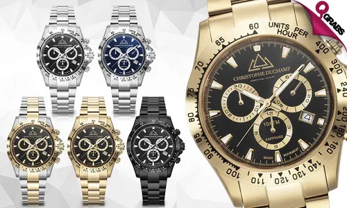 Christophe Duchamp Grand Mont Men's Watches!